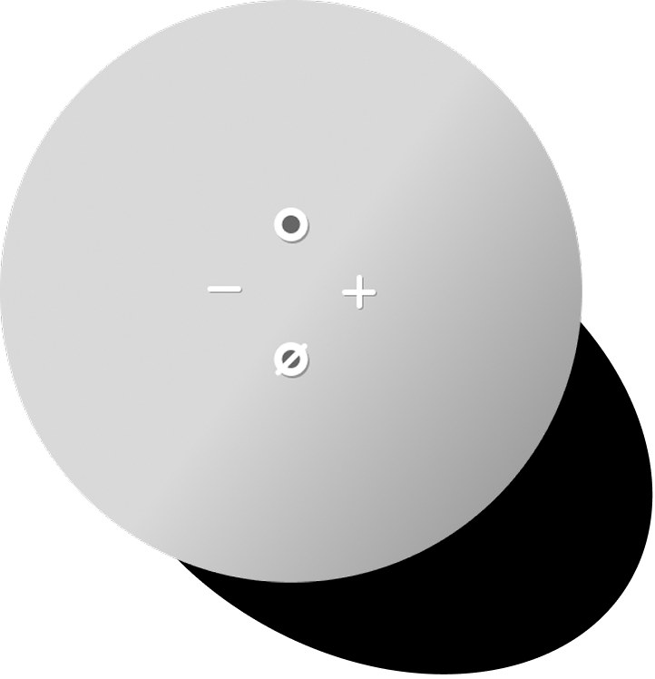 Echo Dot button interaction diagram